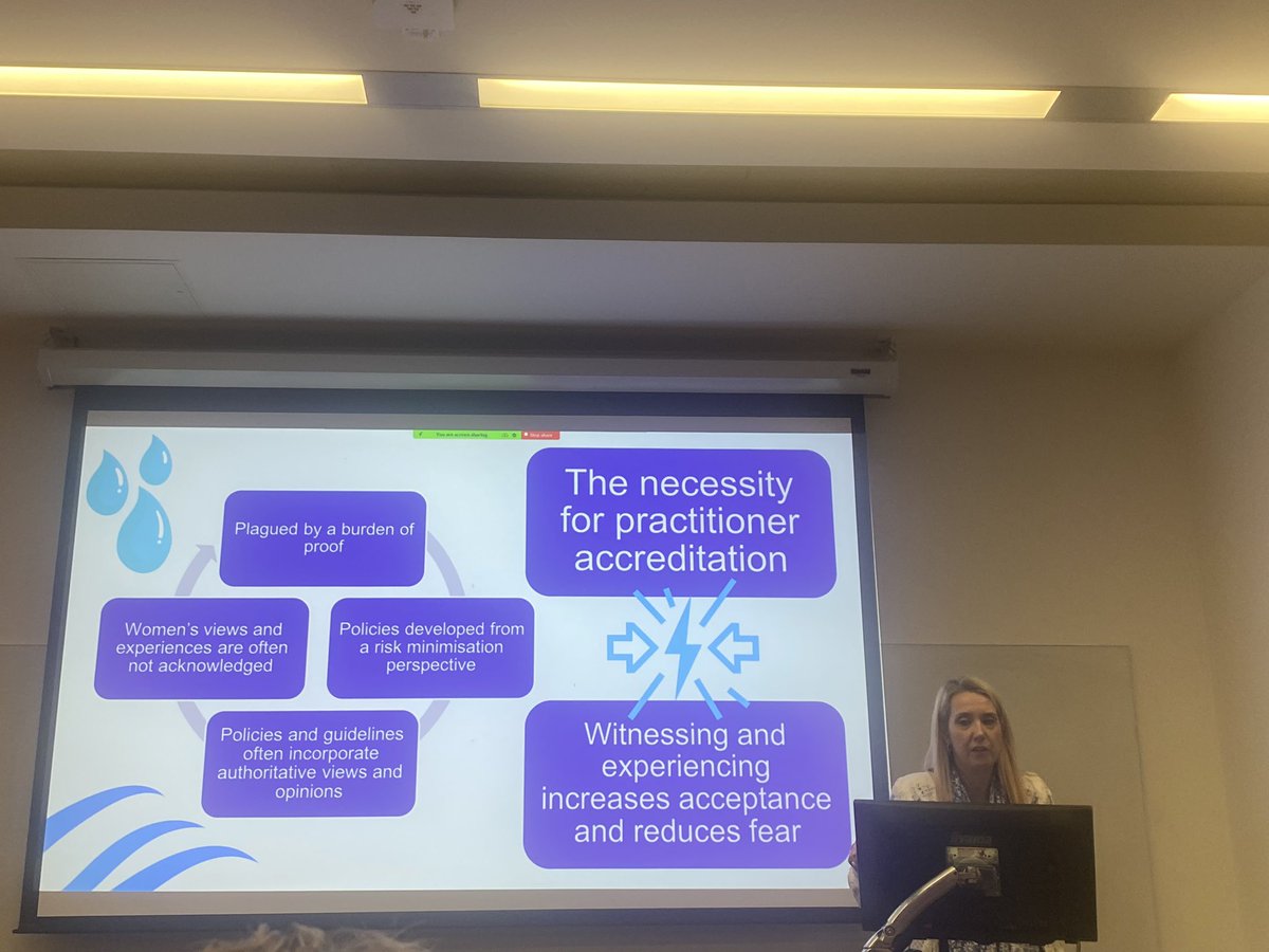 Gráinne Milne (@gra_milne12) on Twitter photo Wonderful presentation from <a href="/DrMeganCooperRM/">Megan Cooper</a> on policy, politics and pool use , it’s so much more than water. Importance is on supporting physiological labour and birth. Need to increase use as witnessing and experiencing increases acceptance and reduces fears #physiology #water Wonderful presentation from <a href="/DrMeganCooperRM/">Megan Cooper</a> on policy, politics and pool use , it’s so much more than water. Importance is on supporting physiological labour and birth. Need to increase use as witnessing and experiencing increases acceptance and reduces fears #physiology #water