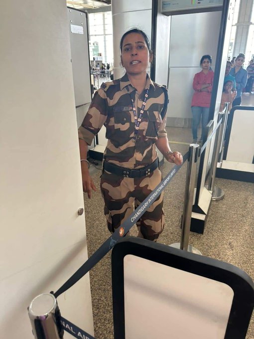 The voice of hind- CISF की महिला जवान ने सांसद कंगना रनौत को जड़ा थप्पड़, वीडियो हुआ वायरल 
