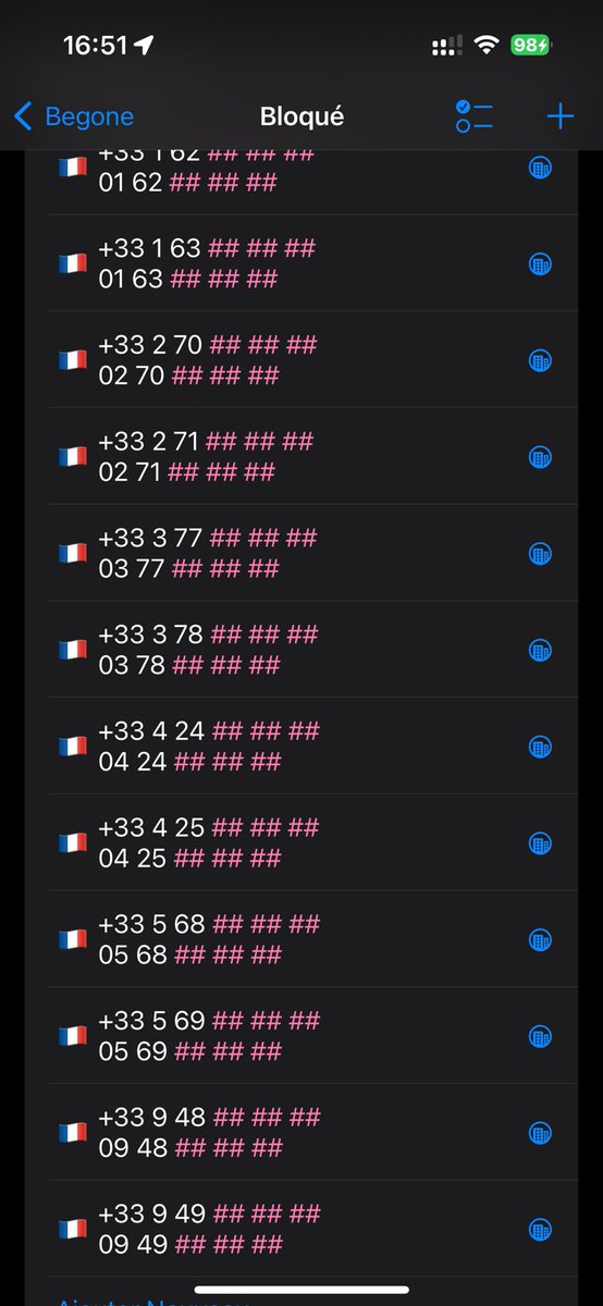 Si vous voulez remplacer Orange téléphone par l’excellent <a href="/Begone_app/">Begone: Spam Arama Engelleyici/Spam Call Blocker</a> voilà le fichier à importer dans cette merveilleuse appli pour bloquer les numéros indésirables ! J’ai fabriqué moi-même à partir de la liste de <a href="/01net/">01net</a>, c’est cadeau !

we.tl/t-5SS9D35ddH