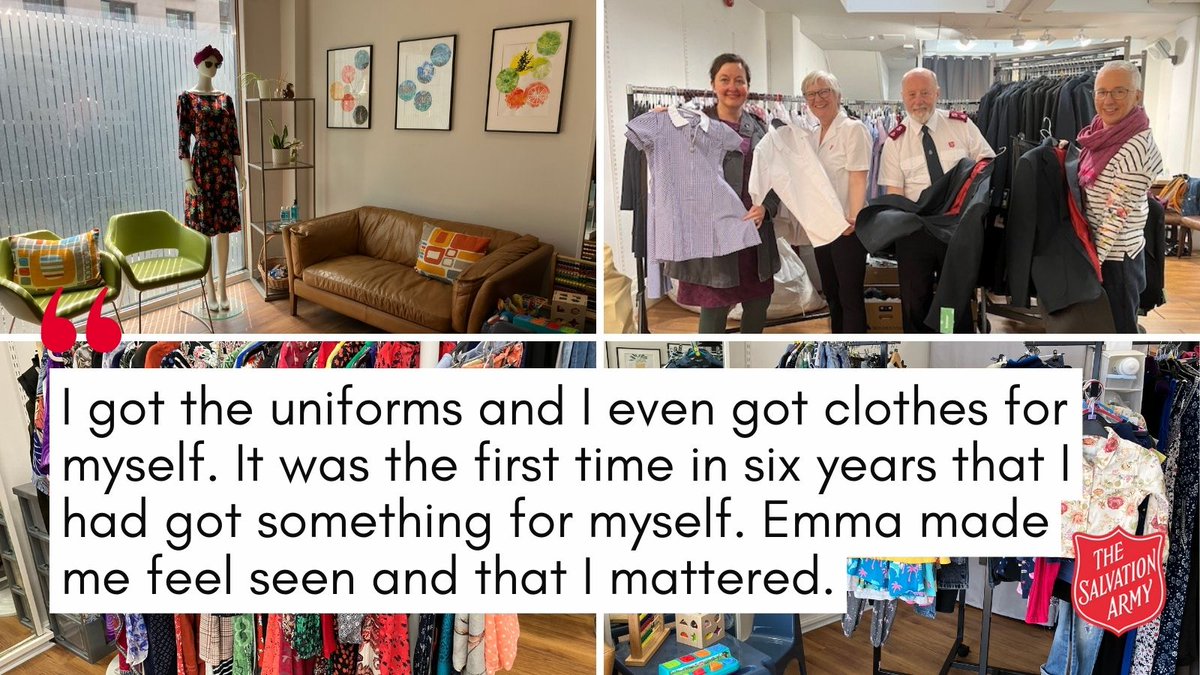 Clothing poverty affects all people struggling with the rising #CostOfLiving. Our community wardrobe project has supported over 300 people, from school uniforms to clothes for interviews we're helping give people back their dignity. brnw.ch/21wKv6s

#ClothingPovertyWeek