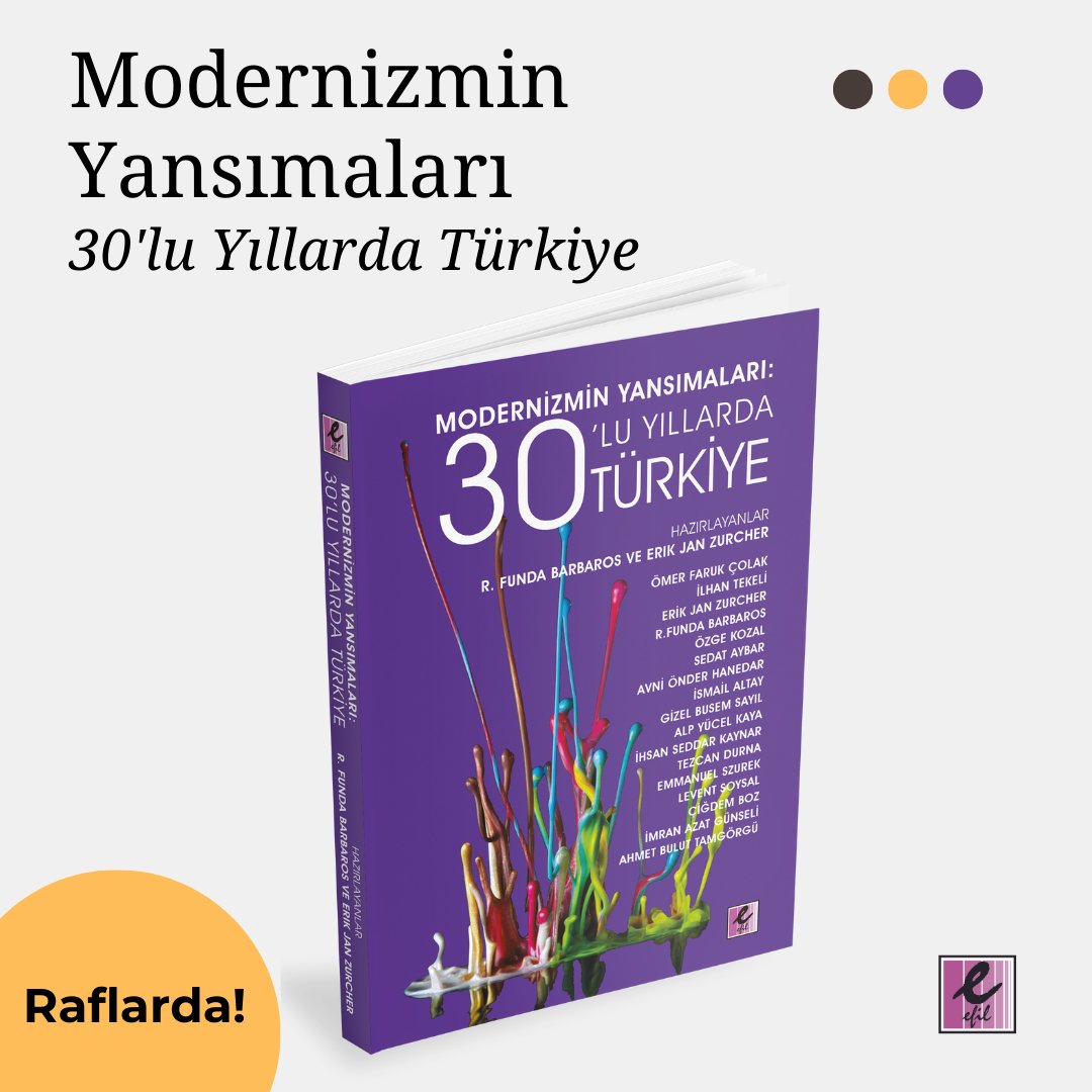 Efilyayinevi's tweet photo. 1929 Büyük Ekonomik Buhran’la başlayan ve nihayetinde İkinci Dünya Savaşı’yla biten kaotik 30’lu yıllar, Modernizmin Yansımaları serisinde ele alınıyor.

Modernizmin Yansımaları: 30'lu Yıllarda Türkiye, şimdi raflarda!

İncelemek için: https://t.co/a3y0fWTMQ3 https://t.co/nHZNRa9PJO