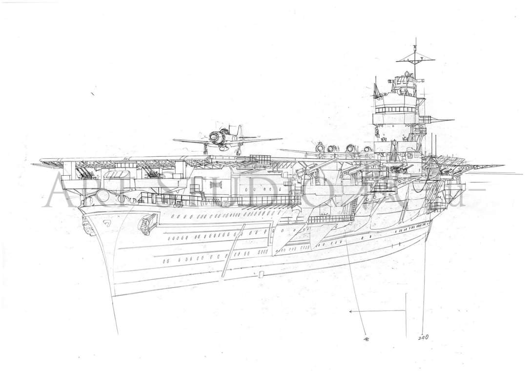 82 years ago today, the Hiryu, the only one remaining