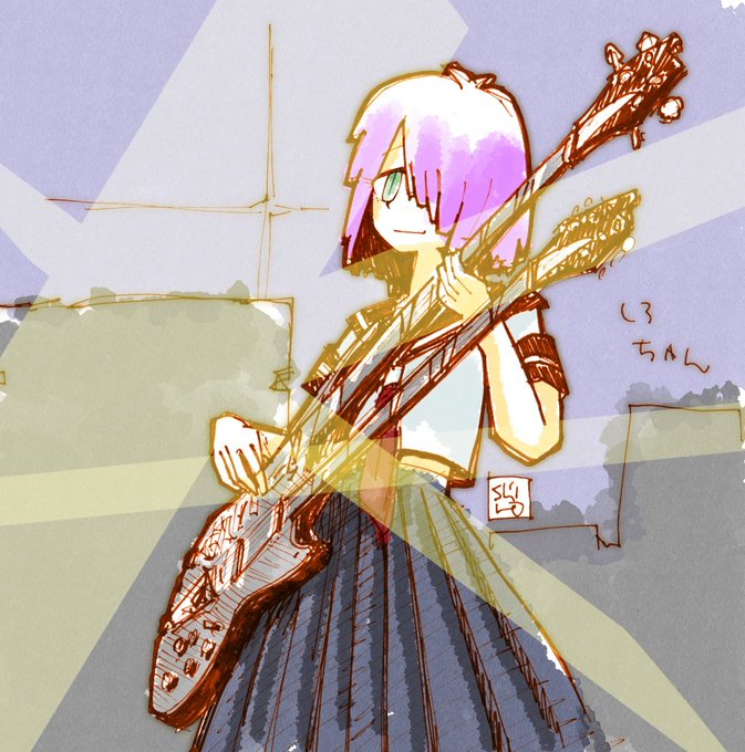 「electric guitar」 illustration images(Latest)