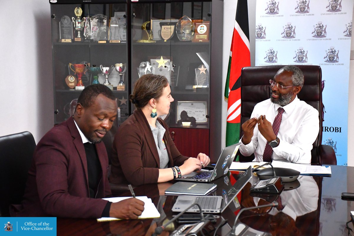 vcuonbi's tweet image. 🤝 Perfectly aligned #CourtesyCall with project reps. from @EdTechEAfrica/@PARIPurdue &amp;amp; @USAIDKenya on the cross-cutting subject matter of #Innovation as realised through higher education programs. Together, we are committed to becoming the locus #WhereInnovationMeetsImpact