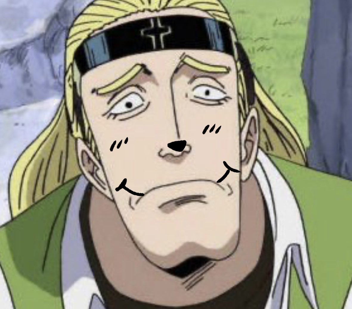 I tried to make you smile but I got distracted and gave you a cat nose.. 😅