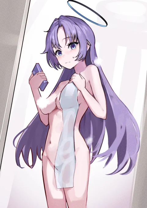 #ブルアカ ユウカ「え」  先生「あ」 