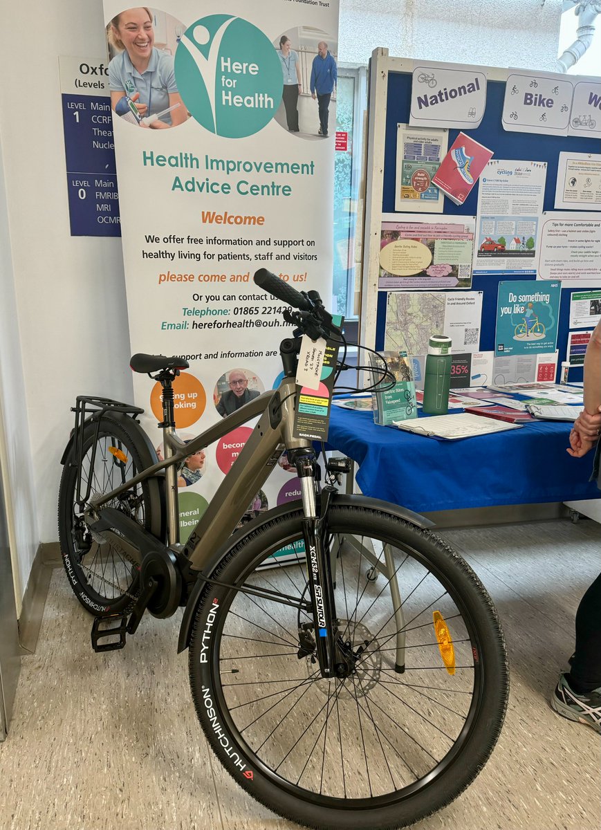OUH (@ouhospitals) on Twitter photo Our <a href="/OUH_Here4Health/">Here for Health OUH</a> team hosted a promotion stand today to provide information around getting back on your bike, building confidence, or even learning from scratch. ✨ Our <a href="/OUH_Here4Health/">Here for Health OUH</a> team hosted a promotion stand today to provide information around getting back on your bike, building confidence, or even learning from scratch. ✨