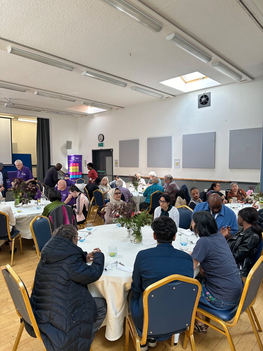 CroydonVision's tweet photo. Everything is all set up for our Volunteers Week celebration! Todayβs event is all about honouring the dedication and hard work to those who make a huge difference. Thank you to all β€οΈ
@Motability
@TNLComFund
@CVA
@NCVO
#uniquelyus #croydonvision #volunteersweek https://t.co/1VMg2BDdPa