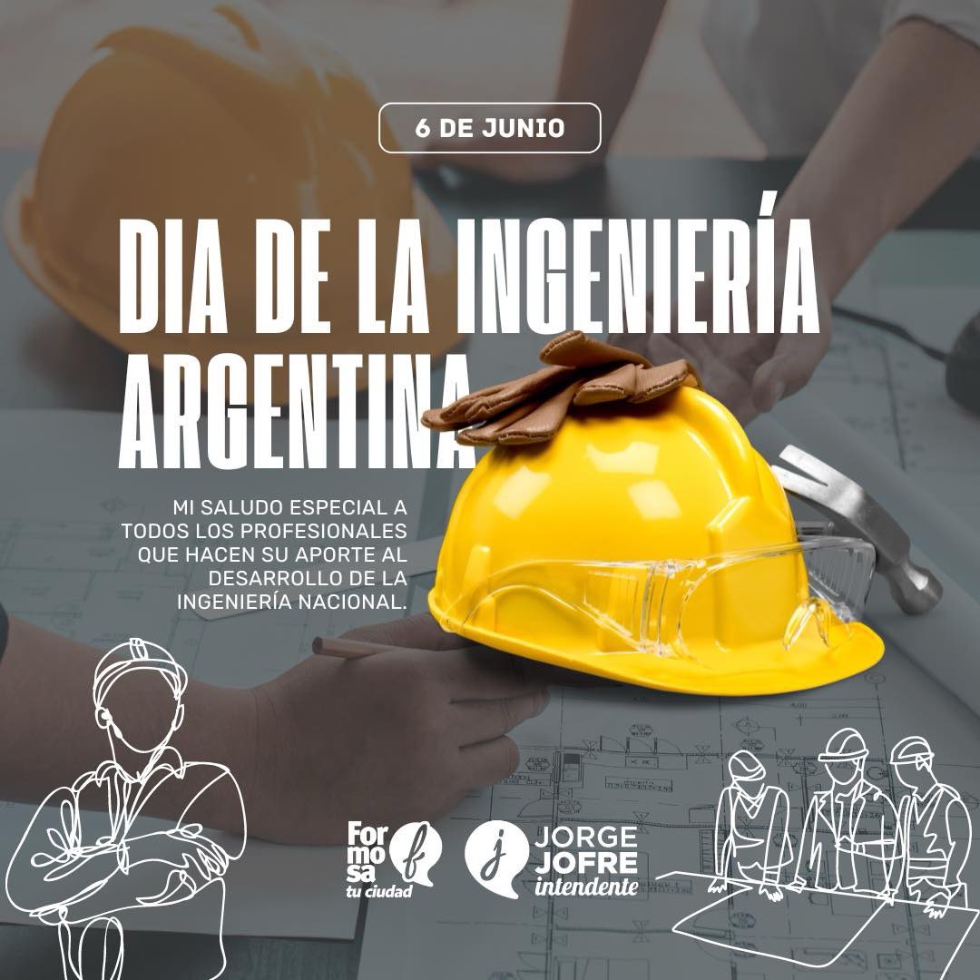 𝐃𝐈𝐀 𝐃𝐄 𝐋𝐀 𝐈𝐍𝐆𝐄𝐍𝐈𝐄𝐑𝐈́𝐀 𝐀𝐑𝐆𝐄𝐍𝐓𝐈𝐍𝐀 👩🏻‍🏭🇦🇷 
Muy feliz día a nuestros #ingenieros e #ingenieras que enorgullecen día a día a los argentinos.

Contribuyendo a través de diversas especialidades al desarrollo científico y tecnológico de nuestro País.