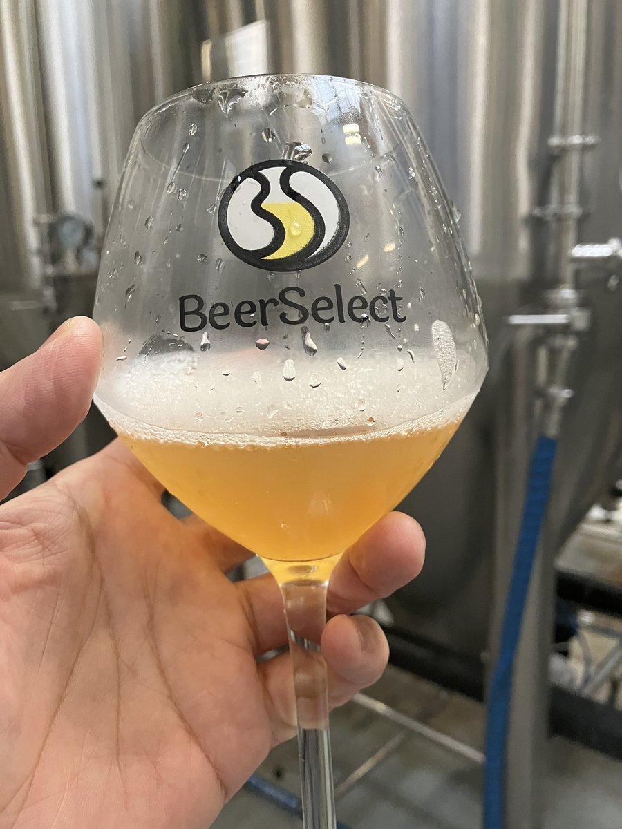 ついに念願の自社ビール製造中です🍺
