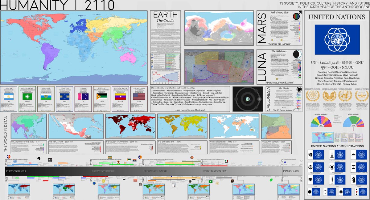 mikusingularity's tweet image. I also like @dinotrakker&apos;s &quot;Future of Humanity&quot; timeline and maps.

deviantart.com/dinotrakker/ar…