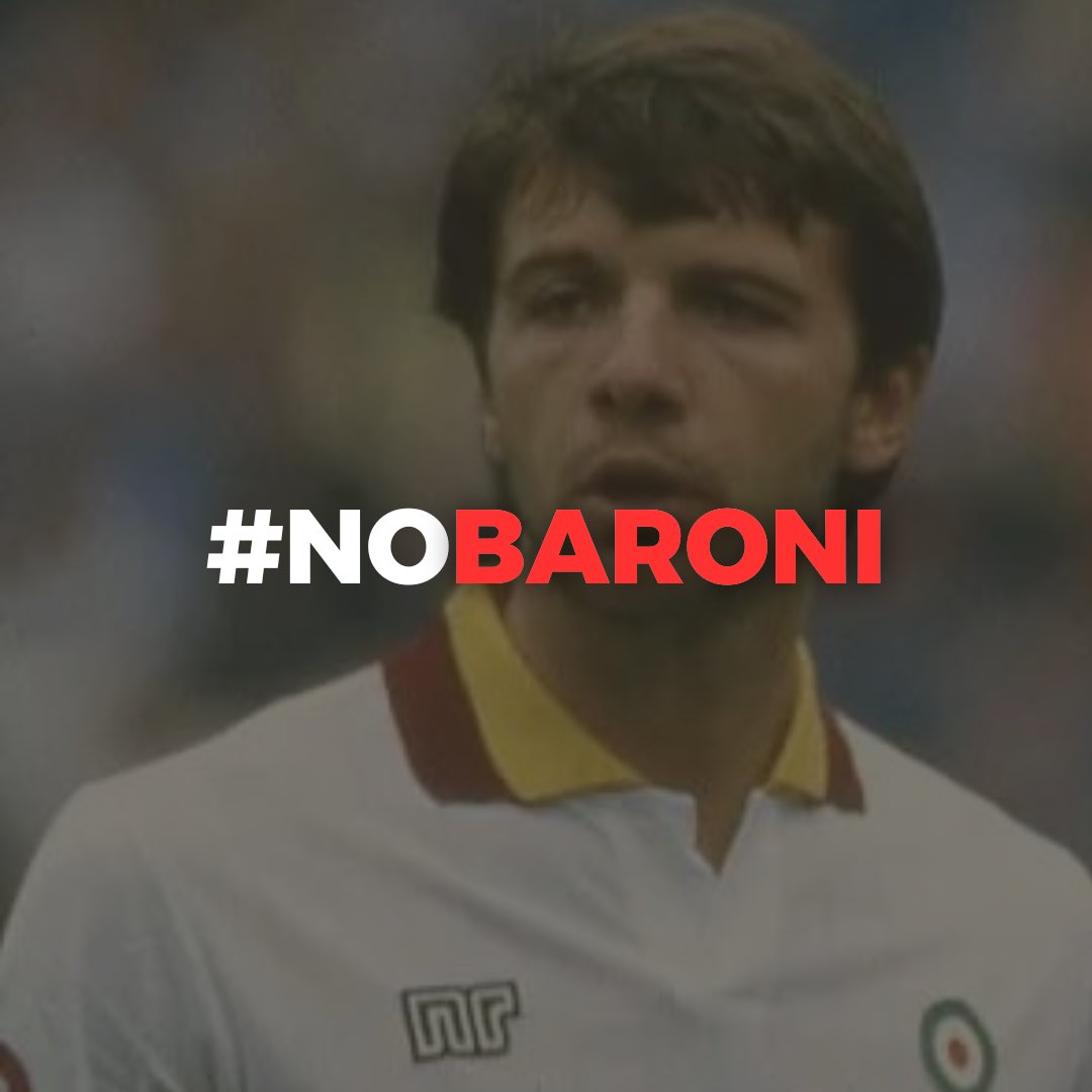 ZioPilo's tweet photo. #NOBARONI https://t.co/CHhKIOufPL