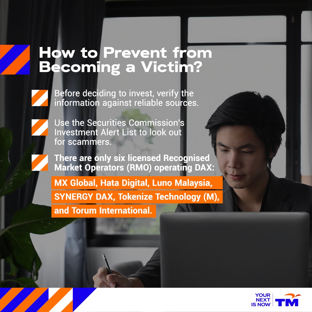 myTMgroup's tweet photo. The era of internet has enabled access to a multitude of opportunities, but it also attracts scammers preying upon unsuspecting and vulnerable individuals.
#TM #YourNextIsNow #OnlineScam #TMScamAlert #ScamSmart #JanganKenaScam #TakNakScam #NSRC https://t.co/AbhihsA0N3