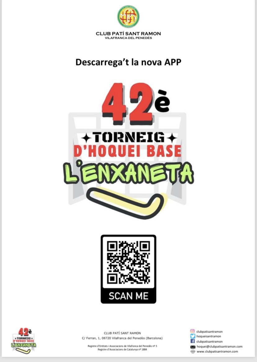 cpsantramon's tweet photo. ⚠️ Ja us podeu descarregar la nova APP de l’Enxaneta! https://t.co/Y11WN1xVfm
