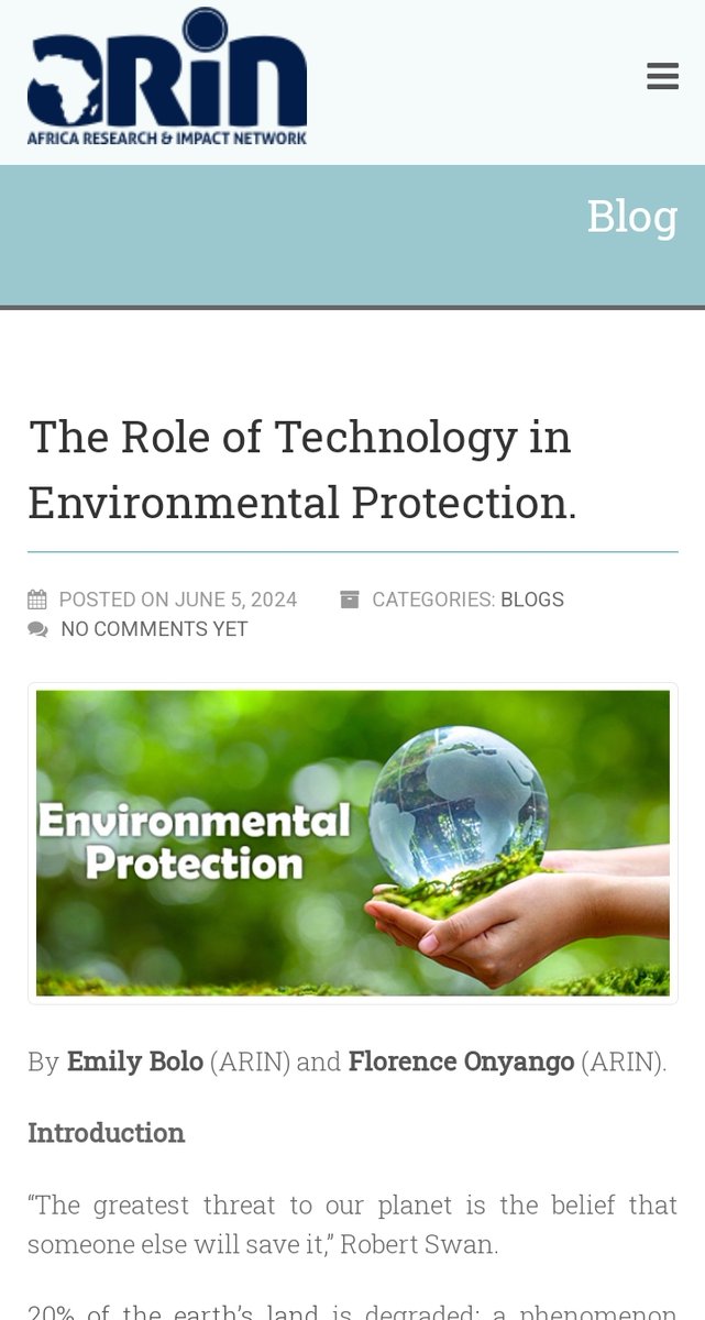 Africa Research & Impact Network tweet media