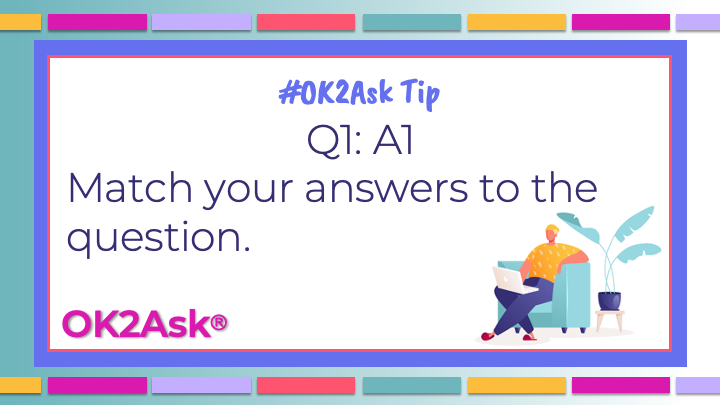 👉Twitter Chat Tip: Label your answers Q1: A1

#OK2ask
#TeachersFirst