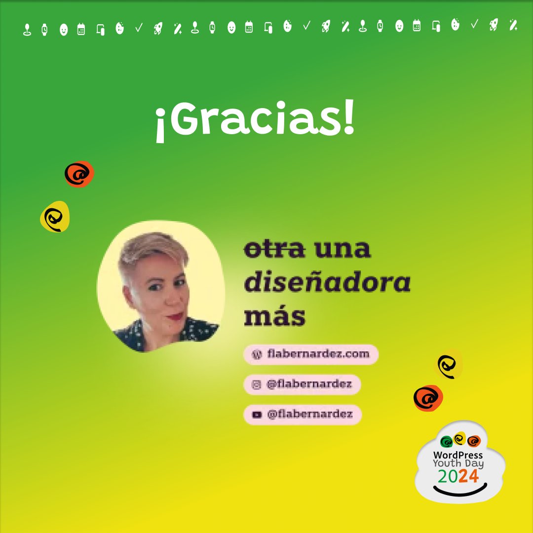 ¡Estamos encantados de anunciar a <a href="/flabernardez/">Flavia Bernárdez Rodríguez</a> como patrocinador pinol del WPYD2024! 🌟
Flavia es una increíble diseñadora UI/UX y desarrolladora digital con WordPress. Gracias por ser parte de esta aventura. 🌍💻

#WPYD2024 #PatrocinadorPinol #UIUXDesign #WordPress #ComunidadWP