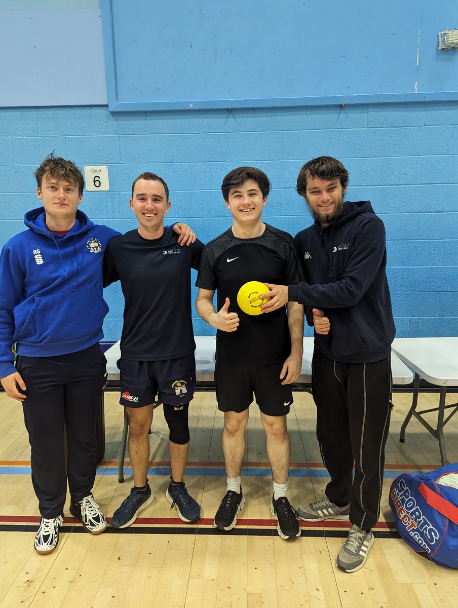 An absolutely superb day yesterday for the <a href="/BritDodgeball/">British Dodgeball</a> South West Regional Finals
Thank you so much to <a href="/UWEBristol/">UWE Bristol</a> for the excellent facilities and to <a href="/kingsoakacademy/">King's Oak Academy</a> for supporting with Leaders + Bath University Dodgeball &amp; Chippenham Chargers for referees
Congratulations