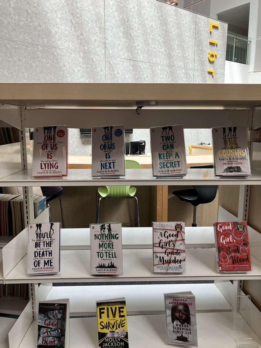 Librarian (@eastwoodlib1) on Twitter photo New mystery and thriller books received <a href="/EastwoodHighERC/">Eastwood High School</a> library <a href="/EnglishEastwood/">EHS English Dept.</a> :-) New mystery and thriller books received <a href="/EastwoodHighERC/">Eastwood High School</a> library <a href="/EnglishEastwood/">EHS English Dept.</a> :-)