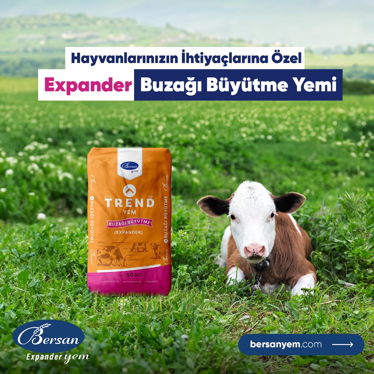 BersanYem's tweet photo. Hayvanlarınızın ihtiyaçlarına özel, Expander Buzağı Büyütme Yemi.

🔎 https://t.co/UT1Om4toGf
☎️ 0332 717 00 15
.
.
#bersanyem #yem #hayvanyemi #besiyemi #küçükbaşyemi #sütyemi #büyükbaşyemi #tarım #hayvancılık #çiftçi #koyunsütyemi #kurudönemyemi https://t.co/Yhs30k0Sh2