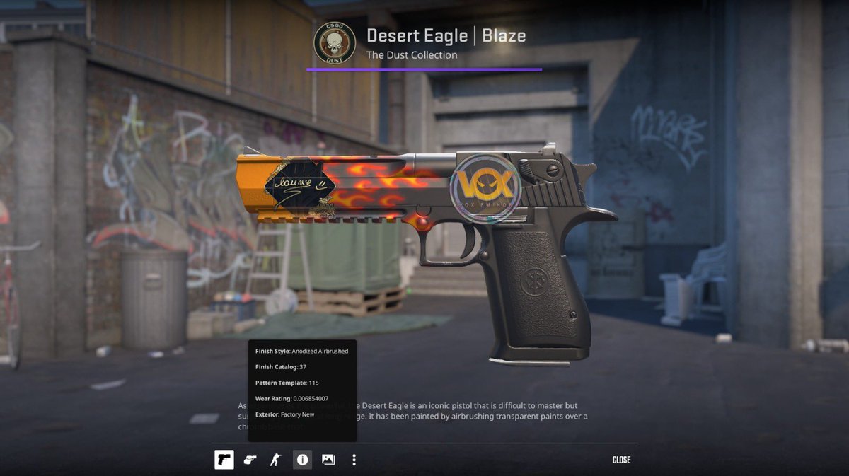 We decided to bring up the heat around @Compass_cs2 event 🇦🇪 

🎁GIVING AWAY 🎁

Desert Eagle | Blaze FN 🔥

To Enter:
✅ Follow <a href="/SynchoCS/">Syncho</a> &amp; <a href="/AstroooCs/">Astroooo</a> 
🔄 Retweet this post
🏷️ Tag 2 friends

⏳Drawing in 7 days.
Good luck everyone 🍀