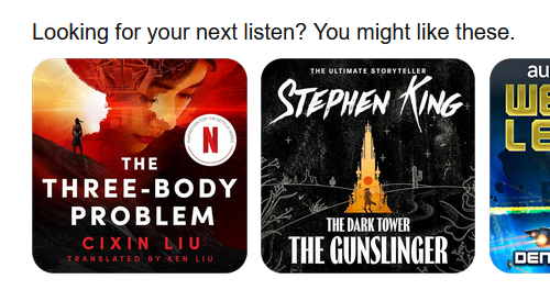 Why is <a href="/audible_com/">Audible</a> recommending the titles I have in my library and listened already? #AI #Hallucinations ?