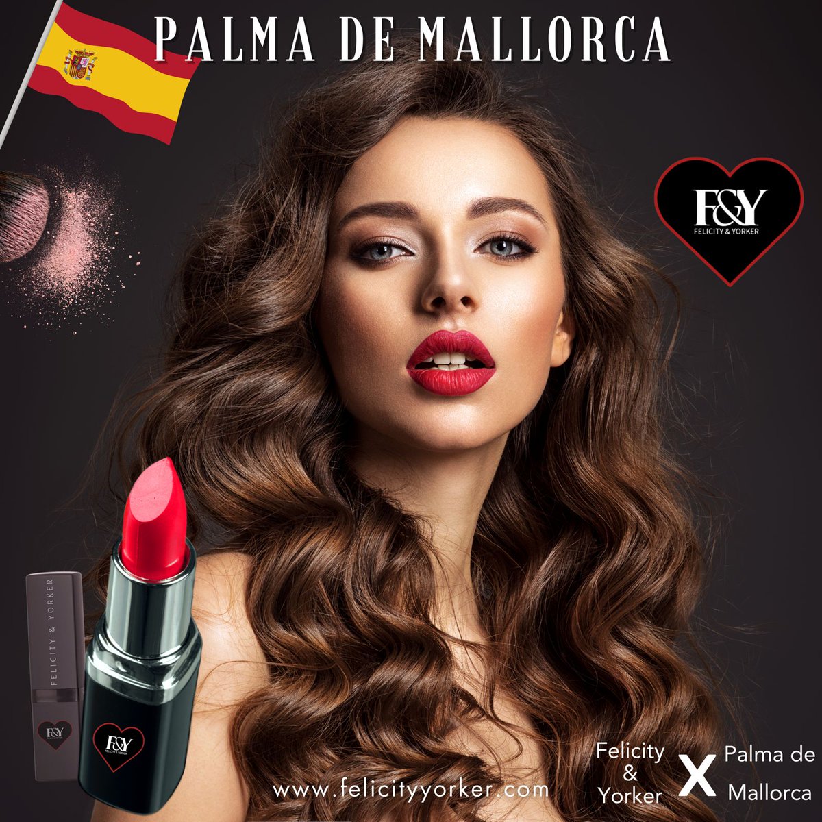 FelicityYorker's tweet photo. Felicity &amp; Yorker brings the essence of elegance to Palma de Mallorca. Perfect for the modern professional, our lipstick ensures you make a lasting impression.

For More : https://t.co/uJMAItQK1l

#ProfessionalBeauty #FelicityAndYorker #modern #lipstick #PalmaDeMallorca https://t.co/YUHIwQXuLK