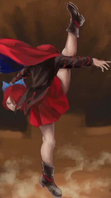 #6月6日は赤蛮奇の日過去絵再掲 
