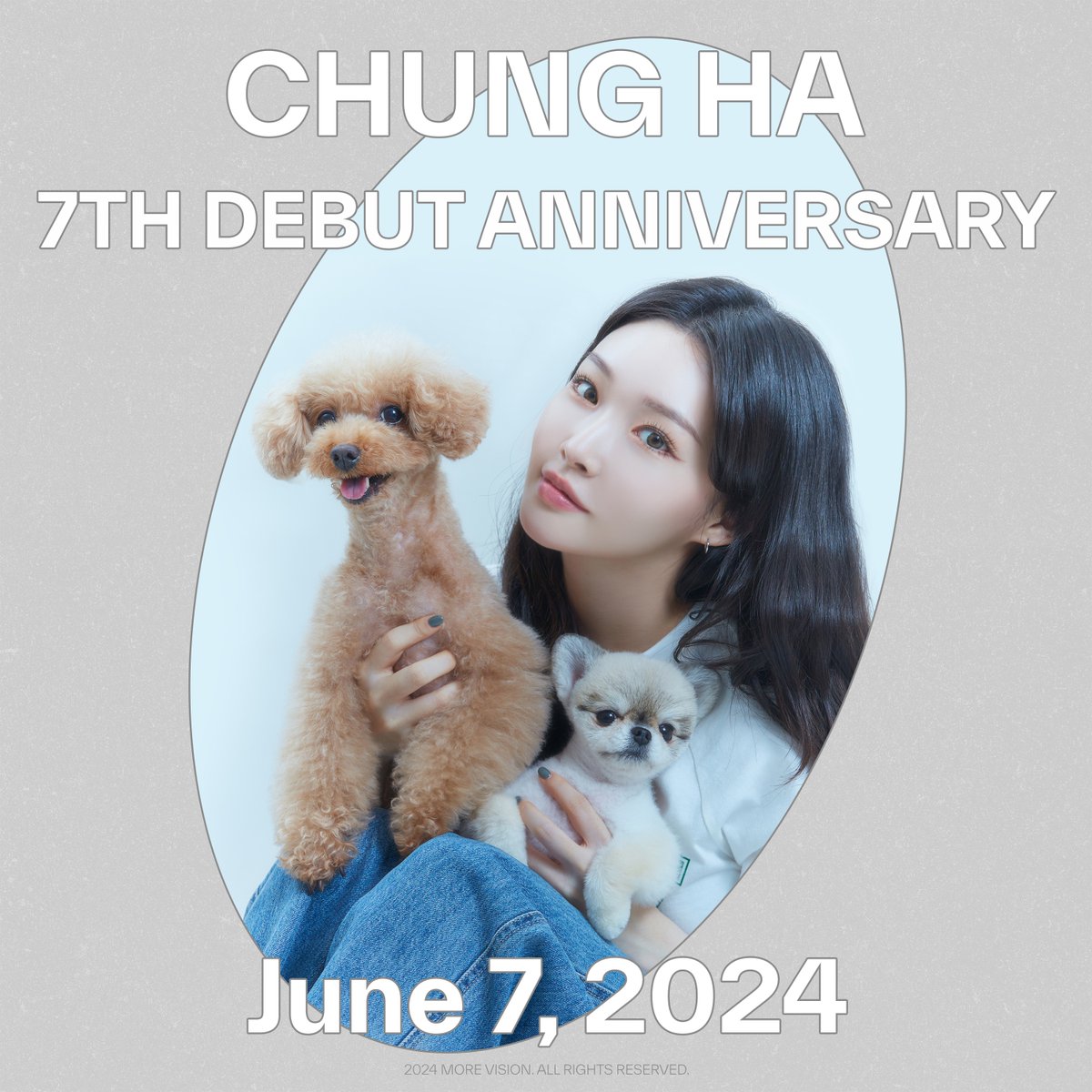 HAPPY CHUNG HA 7TH DEBUT ANNIVERSARY🥳

#CHUNGHA #청하
#CHUNGHA_7th_Anniversary