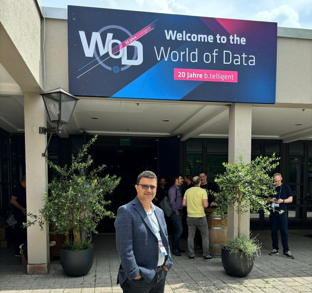 SadeqDarrab's tweet photo. Excited to be attending the World of Data event in Munich, #Germany, today! 🌍📊 Looking forward to connecting with industry experts and exploring the latest trends in data science, AI and analytics.
#worldofdata #DataScience #Munich #Networking #Innovation https://t.co/kG0tyGP44q