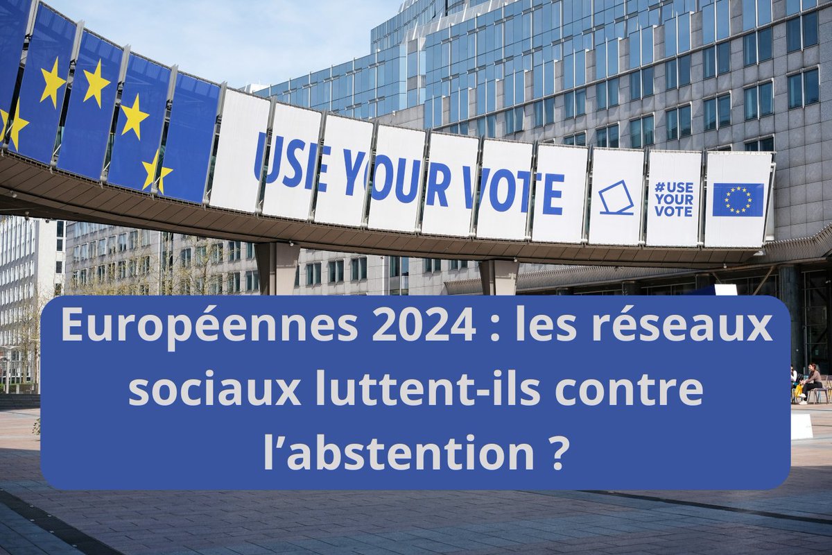 #Élections 🗳️// Les réseaux sociaux sont-ils vraiment en mesure de ramener aux urnes les publics les plus éloignés de la politique ? 
Décryptage des chercheuses <a href="/AnastasiaMagat/">Magat Anastasia</a> et <a href="/marieneihouser/">marie neihouser</a> à lire sur <a href="/FR_Conversation/">The Conversation France</a> 
#ElectionsEuropéennes2024
🔗bit.ly/4aPipHh