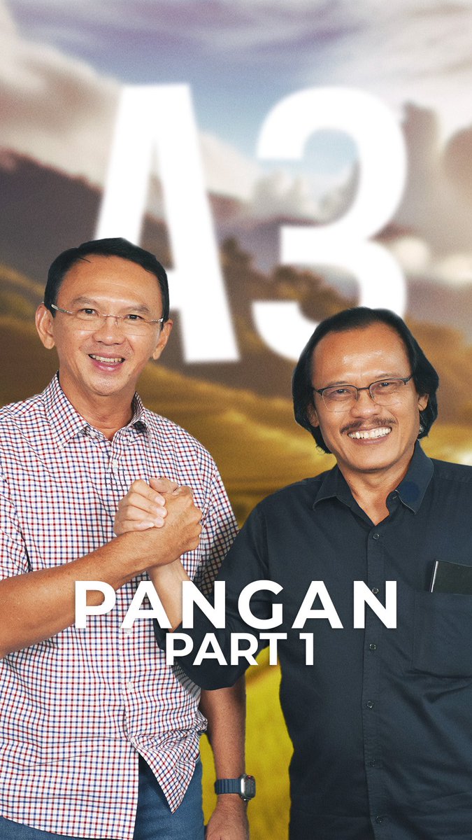 basuki_btp's tweet photo. Simak jawaban Ahok dan Prof. Dwi Andreas Santosa tentang Pangan disini: 

https://t.co/hiQFSbyEFD https://t.co/4hvp7W3NGf