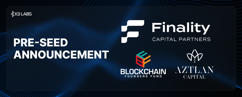 k3_labs's tweet photo. Now that we're finally out of stealth and available on #Eigenlayer testnet we can formally thank our pre-seed lead investor @FinalityCap and our other major backers @BlockchainFF &amp; @Aztlan_Capital!  We couldn't have done it without you! 

https://t.co/fcc5500xms https://t.co/tbPBeyFvo6