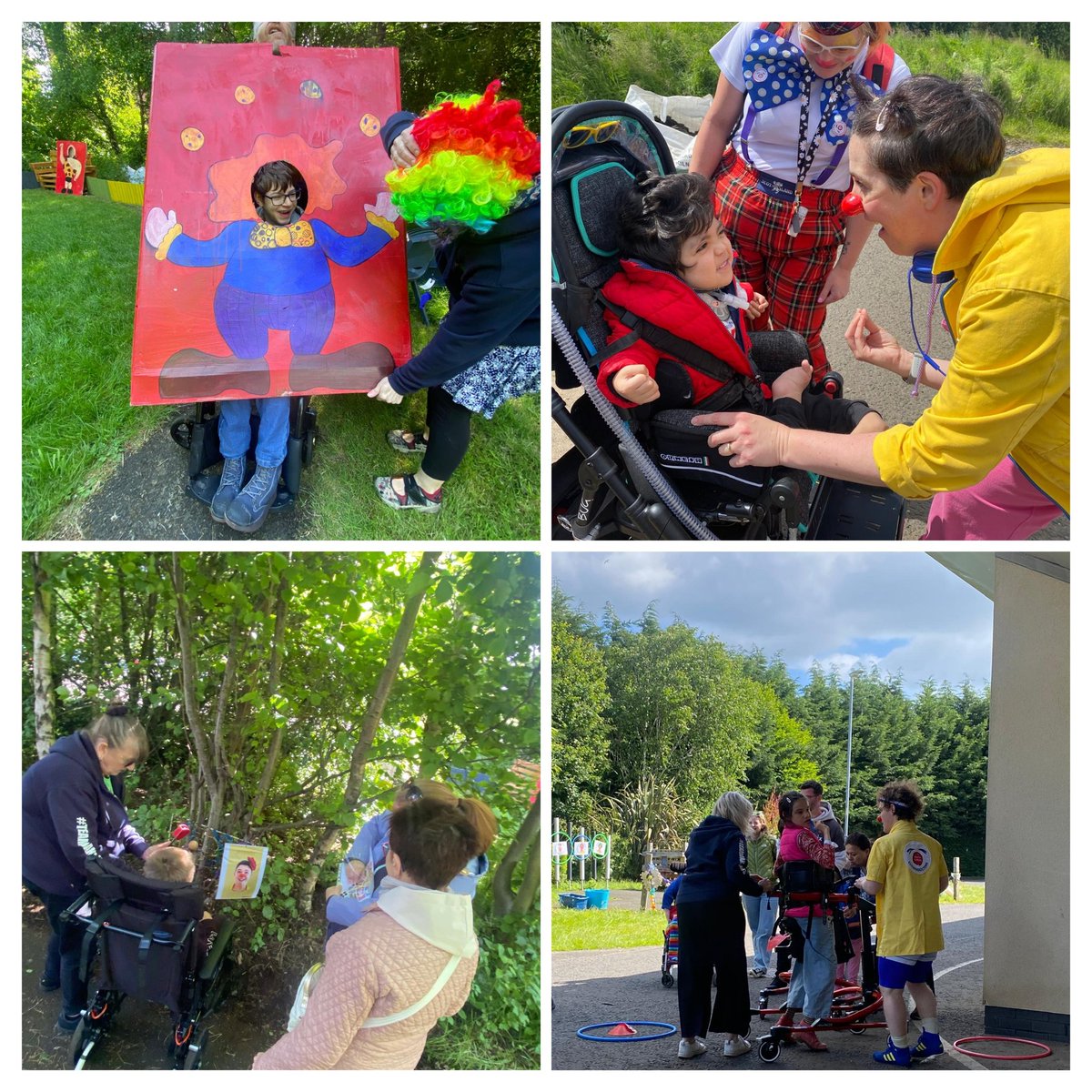 Today was a wonderful celebration of all things sport <a href="/Team_Oaklands/">Oaklands School</a> as we helped The Clown Doctors <a href="/heartsmindsUK/">Hearts & Minds</a> celebrate their 25th birthday! We rolled and threw, we walked and cycled. Everyone taking part in the way that suits them best. #Edinburgh #inclusivesportsday  #Fun