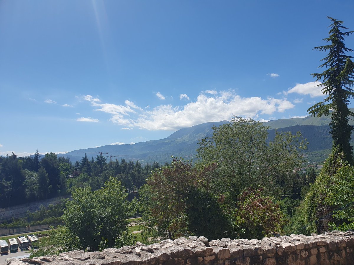Had an amazing time attending and presenting at the GSSI Workshop on climate change, disasters and health in L'Aquila. Italy is so beautiful.