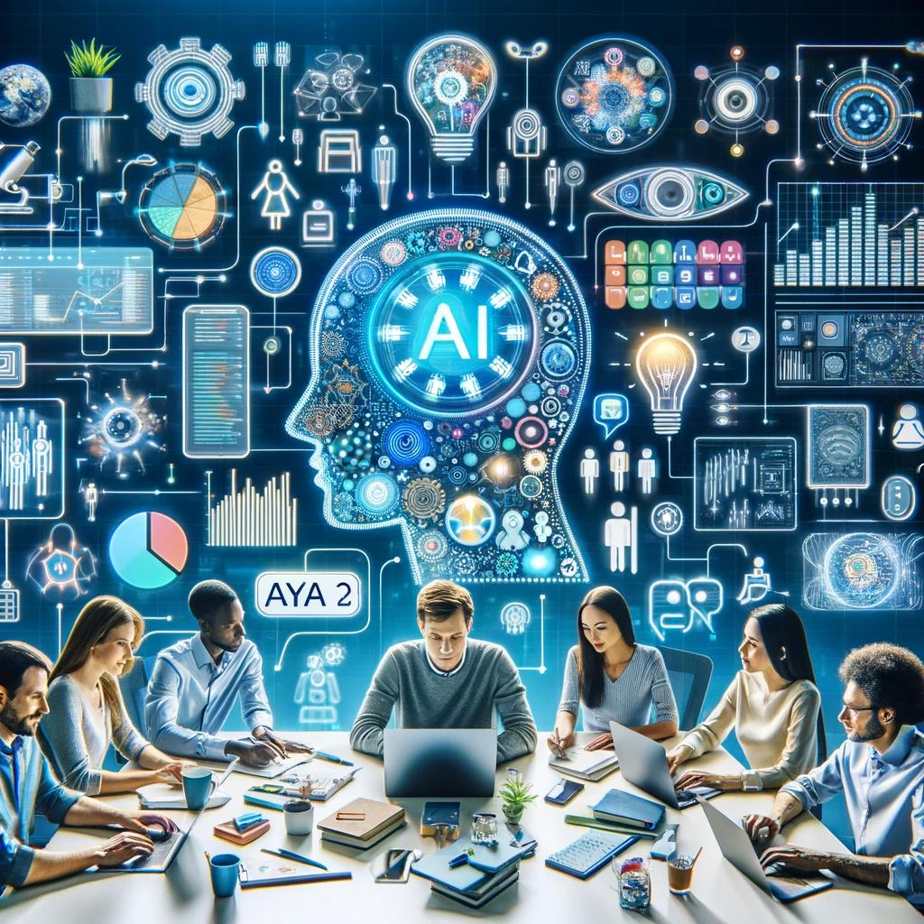 GoDigital_AI_'s tweet photo. 1/2 #Cohere for #AI hat das mehrsprachige #KIModell #Aya23 mit offenen Gewichten veröffentlicht. Aya 23 unterstützt 23 Sprachen und ist in Varianten mit 8 Milliarden und 35 Milliarden Parametern verfügbar. https://t.co/aWDgad4jJL