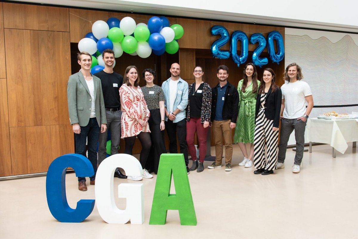 We are absolutely thrilled to be celebrating the graduation of the #CGA Class of 2020 today! 🎓🎉 Join us as they present their PhD projects at the 12th CGA Graduate Symposium. Looking forward to the dinner party tonight! 🥂