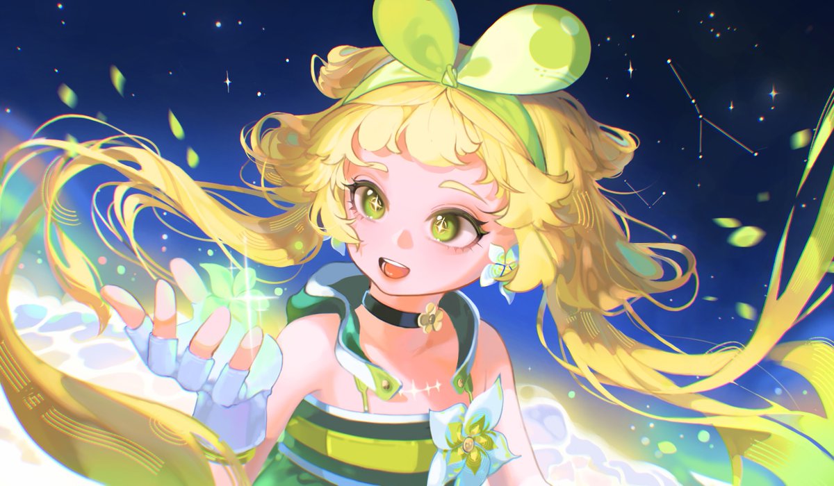 WMnhung's tweet photo. 🍀✨
#verina #watheringwaves #wuwafanart https://t.co/z96UXnLCyG