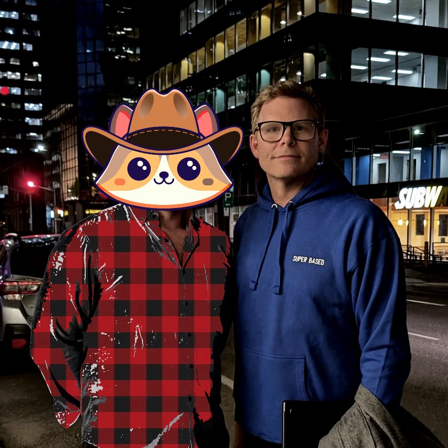 GM🔵

Our very own <a href="/Horseman0x/">Horseman0x</a> got a chance to meet <a href="/coinbase/">Coinbase 🛡️</a> Canada Director Lucas Matheson at the <a href="/onchain_club/">Onchain Club</a> event in Ottawa last night 😺

Special thanks to the panelists, attendees, and everyone out there building on <a href="/base/">Base</a>!

#PonchainSummer ☀️