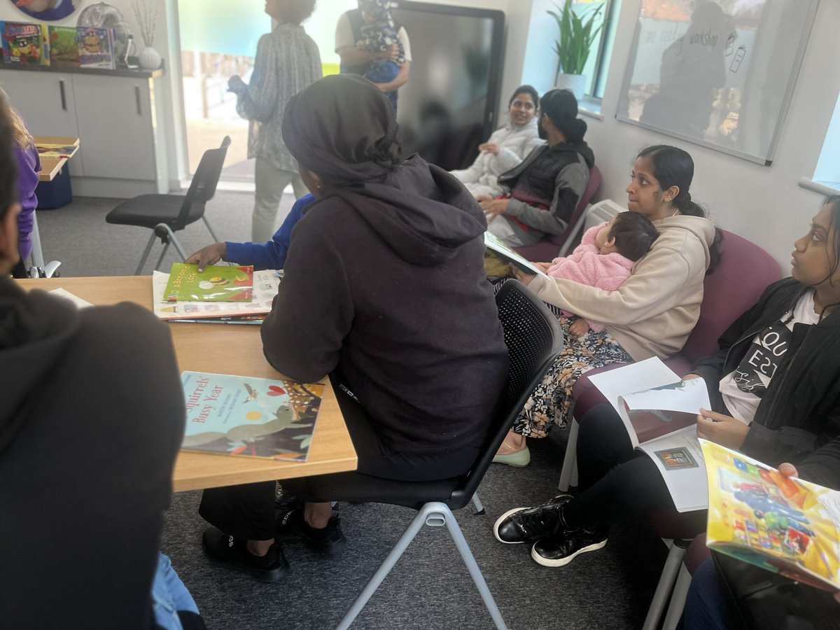 St_Chrysostoms's tweet photo. Reception delivered a fast in home reading workshop today for parents. It was lovely to see so many families engaging with our reading culture #sjcreader https://t.co/wr1hUzrrJH