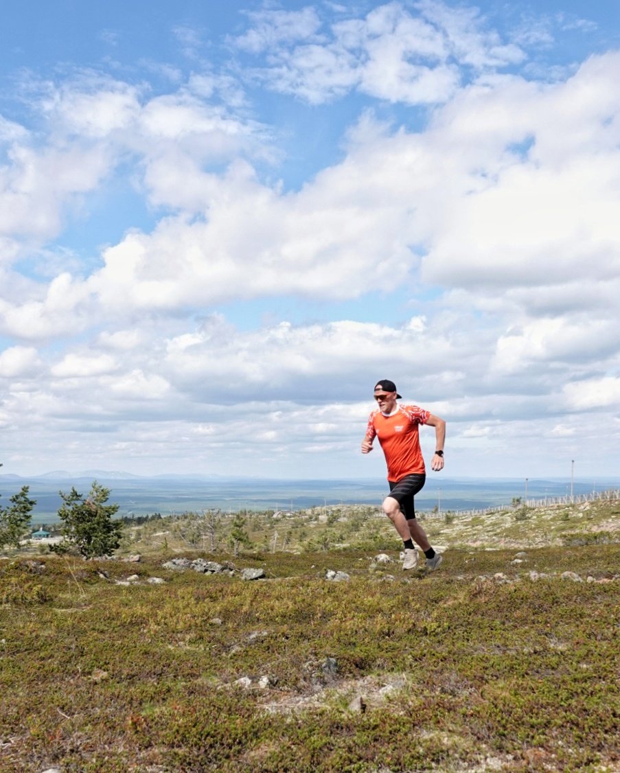 Lapland O WEEK tämän vuoden ensimmäisen päivän maasto näyttää tältä. Ihan ok.