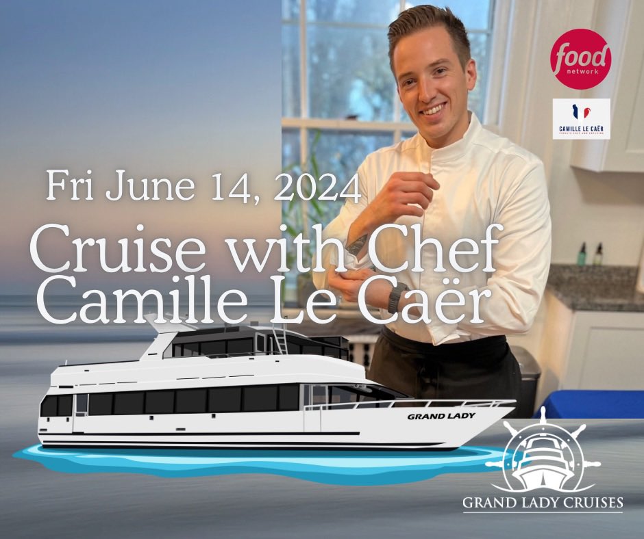 Hey #Buffalo! Join us for an exclusive tasting experience next week with Chef Camille Le Caër!  Visit grandlady.com for more information. Or call 716-873-4630