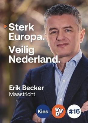 De stembussen zijn geopend. Bent u nog op zoek naar een geschikte kandidaat voor uw stem?

Erik Becker is opgegroeid in Nuenen en heeft nog steeds een sterke band met ons dorp! 

Stem Erik Becker, nummer 16 voor de VVD

<a href="/VVD_Europa/">VVD Europa</a> #EP2024