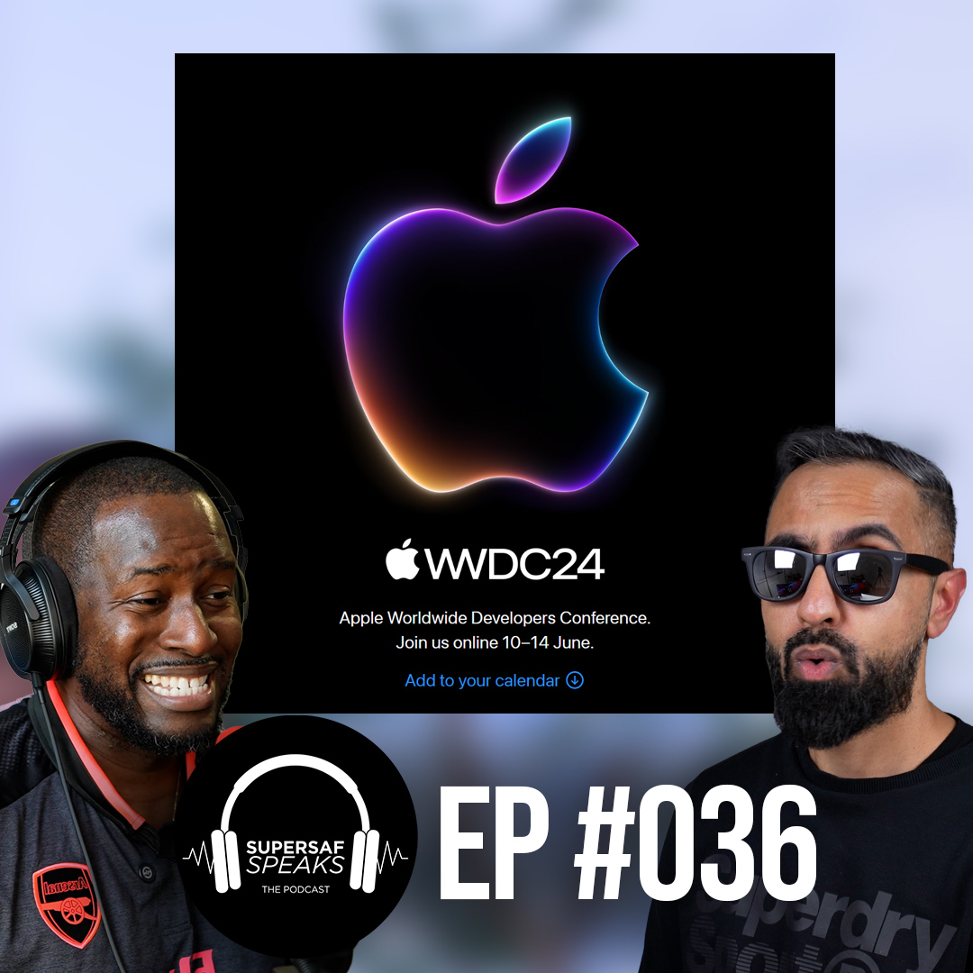 NEW EPISODE: Is Google Glass Coming Back? iPhone Fold &amp; #WWDC24 Rumor Roundup, Copilot+PC, ChatGPT 4o, iPad Pro M4 Review + More #036

►YouTube: youtu.be/XpPgkWbltlA
►Spotify: spoti.fi/2KYKaHH
►Apple Podcasts: apple.co/2LyELHj
►Others: bit.ly/SuperSafPodcast