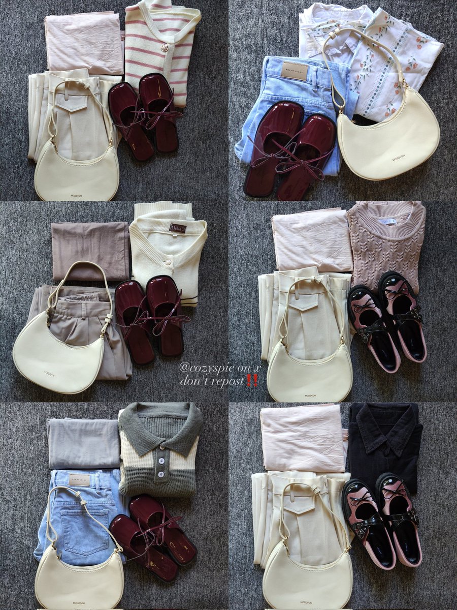 cozyspie's tweet photo. siapa yang masih bingung mix and match outfit sama hijab buat kuliah/mainn!?

siniii, aku kasih rekomendasi mix and match outfit buat kuliah/main + hijabnyaa‼️🎀 https://t.co/FSZlwUjEos