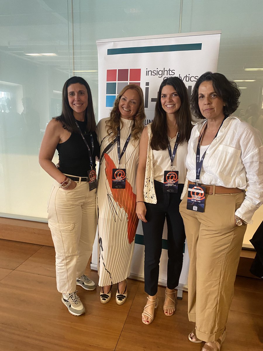 Las chicas de la Junta Directiva de I+A, hoy, en #LaArroba 👏👏👏