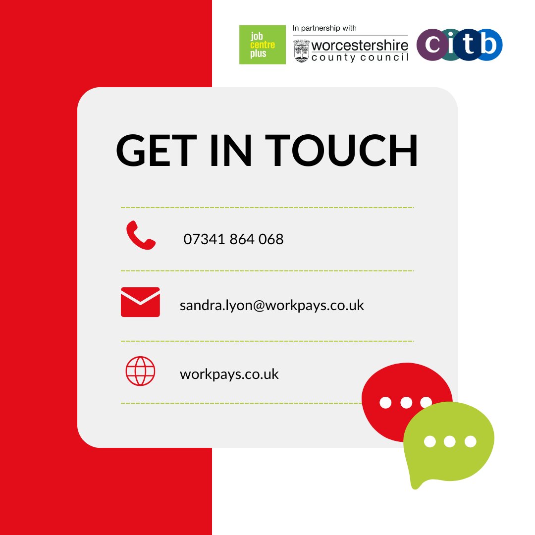 workpays's tweet image. Looking to kickstart a career in construction? 🏗️

Join our Entry Level 3 Construction Course and build the skills you need for a successful future in the industry!

For more details contact Sandra on:
📞 07341 864 068
📧 sandra.lyon@workpays.co.uk

#ConstructionCourse #Workpays