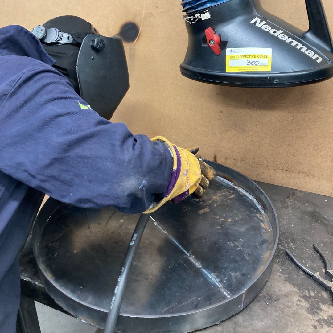 This beautifully crafted beacon basket, was made by our talented Welding &amp; Fabrication Study Programme students, and stands proudly in Carbrooke Millennium Green. 👏

It will be lit at 9:15pm today in commemoration of the 80th Anniversary of D-Day.