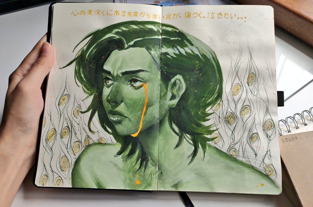 tororo_graphic's tweet photo. #artistoftwitter #sketchbook #art https://t.co/k4y1CE4pYH