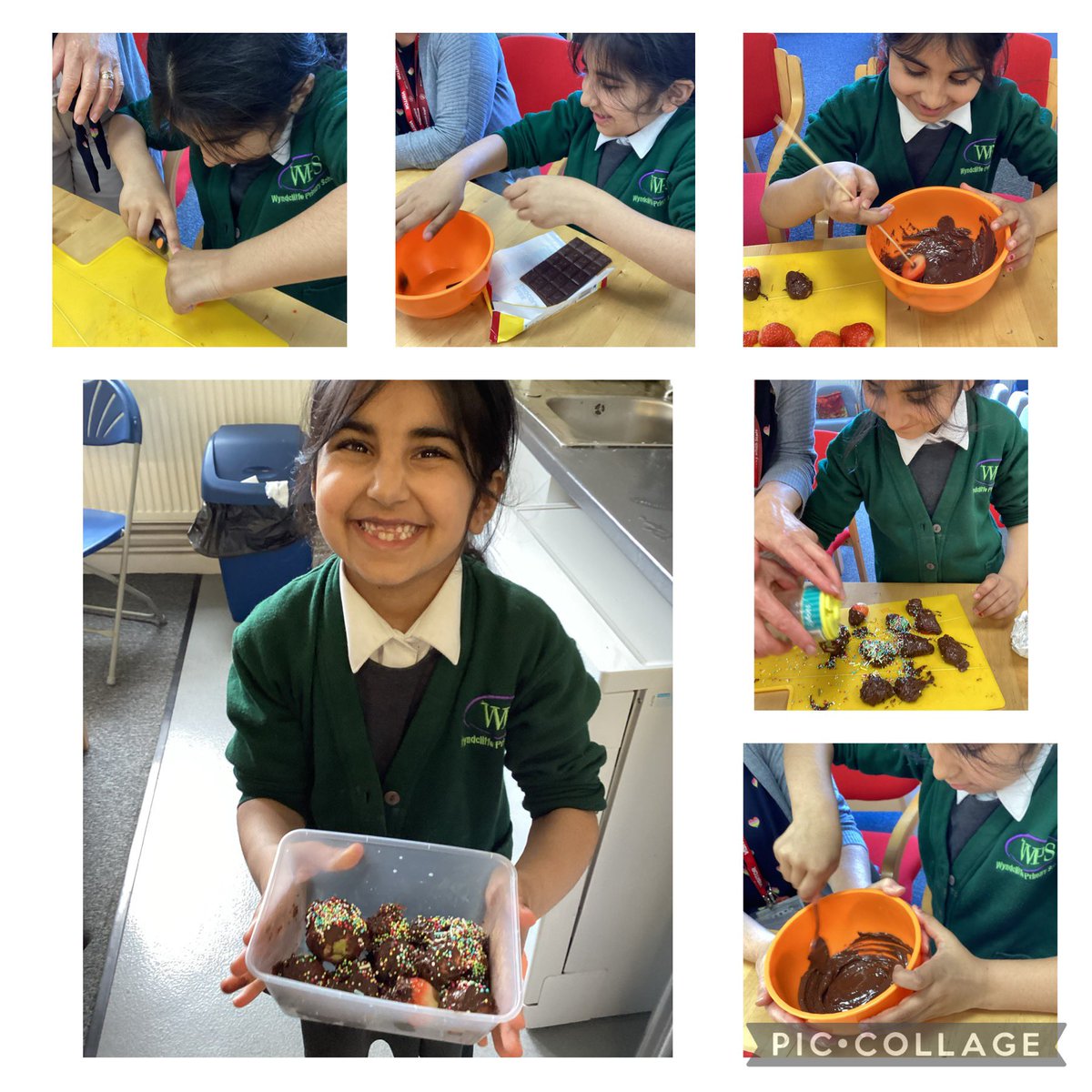 wyndclf's tweet photo. Someoneโs all smiles today after mastering her cooking skills using measurements and creating something truly delicious! Thrilled to see her confidence growing in the kitchen! ๐ฅฐ๐๐ฉ๐ผโ๐ณ #WPS #LeighTrust #Year 2 #FutureChef #CookingSuccess #ProudMoments https://t.co/VyhBuCRua0